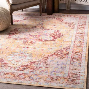 Ковер Vintage Malorie Area Rug nuLOOM, 130x198 см, орех