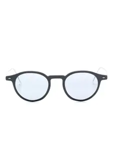 Солнцезащитные очки в круглой оправе Lindberg, серебристый