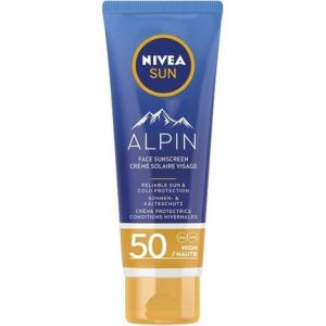 Солнцезащитный крем для лица Sun Alpin Spf 50 50 мл, Nivea
