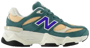 Кроссовки New Balance 9060 Little Kid 'New Spruce', зеленый