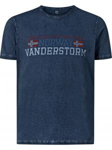 Футболка Jan Vanderstorm Diethelm, темно-синий