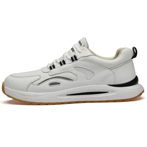 Wen Nai Мужские повседневные туфли с низким верхом белого цвета