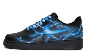 Кроссовки Nike Air Force 1 Skateboarding Shoes Unisex Low-top, черный