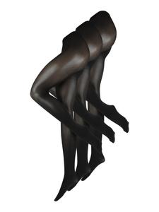 Колготки PIECES New Nikoline, черный