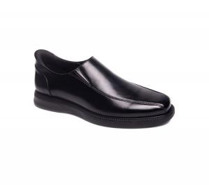 Мужские лоферы Shelby Road Hands-Free Slip On Technology Marc Joseph New York, Black napa leather