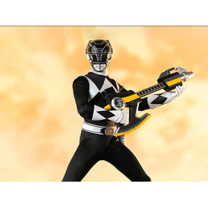 Фигурка Mighty Morphin Power Rangers FigZero Black Ranger 1/6 Scale Figure Threezero