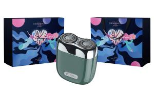 Цветная MINI Box роторная бритва с моющейся головкой миниатюрная портативная, полностью водонепроницаемые YOOSE