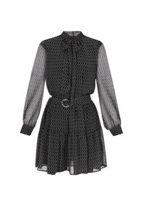 Платье-рубашка DreiMaster Klassik Classic Look, черный