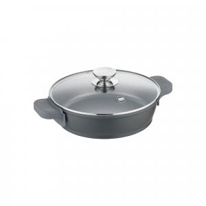 Сковорода Vario Click Induction с антипригарным покрытием из ПТФЭ, 28 см Berndes, темно-серый