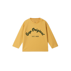 Футболка для младших школьников GAP, желтый