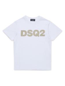 DSQUARED2 KIDS футболка с логотипом, белый