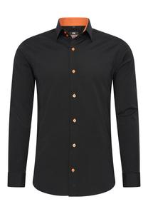 Повседневная рубашка Rusty Neal Regular fit Button Up Shirt, черный