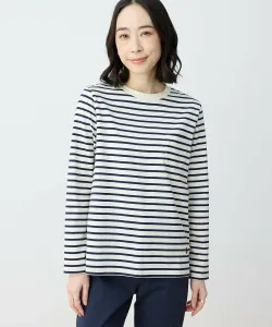 Пуловер London March Border [Смесь органического хлопка]