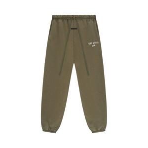 Спортивные брюки Fear of God Essentials Heavy Fleece Sweatpant 'Military', зеленый