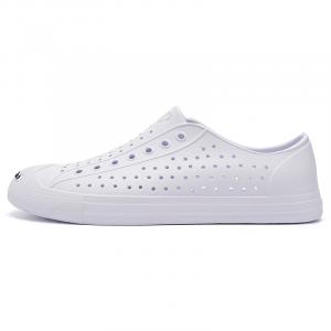 CRAZY ATIV Эльф Гардиан клоги унисекс чисто белые с открытой улыбкой, цвет Pure White, Open-Ended Smile