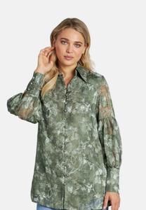 Блуза Alma en Pena Button-down blouse, Persimmon/Khaki