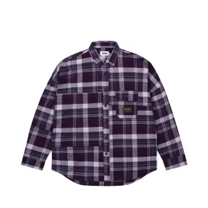 Рубашка-поло FW25 DROP2 с нашивкой "Лесоруб яка" (унисекс) Palace, фиолетовый