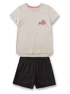 Пижама Sanetta, серый/черный