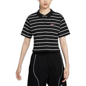 Рубашка поло женская черная Nike