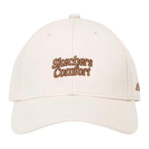 Skechers Хлопковая пряжа кардочная бейсболка унисекс яично-белый, Egg White Color