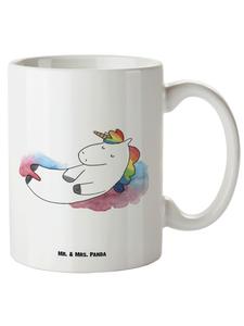 Кружка XL Unicorn Cloud 7 без слов, белая Mr. & Mrs. Panda