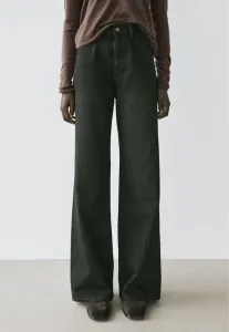 Прямые джинсы Massimo Dutti, Black