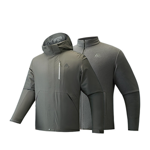Ветровка мужская Windproof Thermal ANTA, deep зеленый
