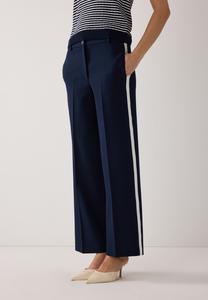 MORE & MORE Широкие брюки со складками в цвете Marine Blue