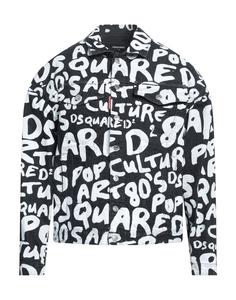 Джинсовая куртка Dsquared2, черный