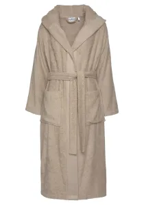 LeGer Home by Lena Gercke женский халат "Аниса" (1 штука), халат с махровым логотипом на капюшоне, XS-2XL, коричневый