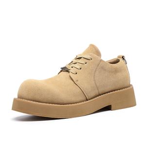 MUPPLE Мужские повседневные туфли, низкие, цвет хаки, коричневые