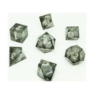 Поли-набор расплавленной ртути (7), Liquid Core Dice