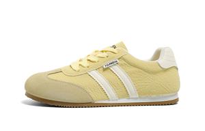 HUANQIU Нескользящие износостойкие низкие повседневные туфли женские желтые