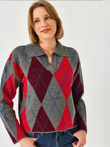 Свитер Bianco Lucci, Mottled Grey