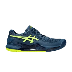 Кроссовки Asics Gel Resolution 9, Mako Blue Safety Yellow