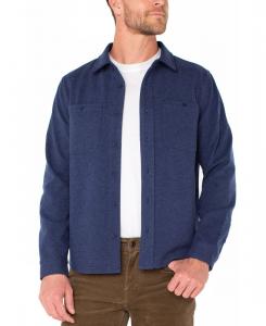 Мужская трикотажная рубашка с длинными рукавами Liverpool Los Angeles, Midnight Blue