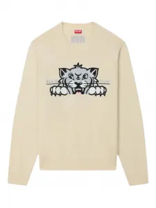 Свитер Happy Tiger Kenzo, нейтральный
