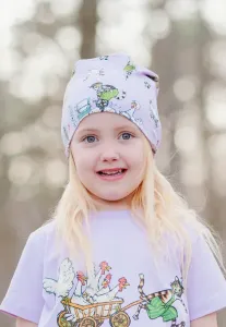 Петтсон и шапка findus Geggamoja, Purple