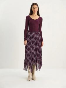 Bianco Lucci Юбка в фиолетовом цвете