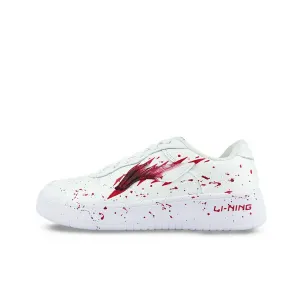 Скейтборд кроссовки мужские low top wear resistant and lightweight red LINING, белый