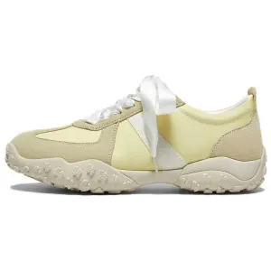 SKAP Женские кеды низкие повседневные желто-белые, цвет Yellow/White