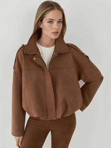 Hiccup Куртка для межсезонья в коричневом цвете