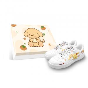 Мужские плавучие скейтбордные кроссовки Li Ning с износостойким и противоскользящим покрытием., белый