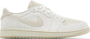 Кроссовки Chris Paul x Air Jordan 1 Retro Low OG 'Give Them Flowers', кремовый