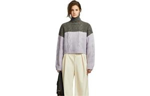 ELLE Толстовка женская фиолетовая водолазка Moderate Others