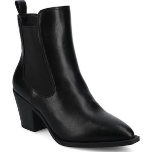 Ботильоны в стиле вестерн челси с розмарином Journee, черный