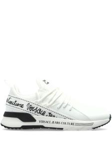 Versace Jeans Couture кроссовки с логотипом, белый