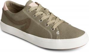 Женские кроссовки Sperry Sandy с кружевами и открытым носком, зеленый