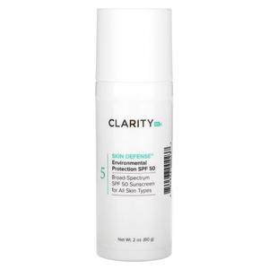 Защита кожи, защита окружающей среды SPF 50, 2 унции (60 г) Clarityrx