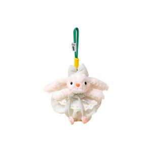 Плюшевый кулон с милым кроликом высотой 20см XIAOCAIXIONG, зеленый